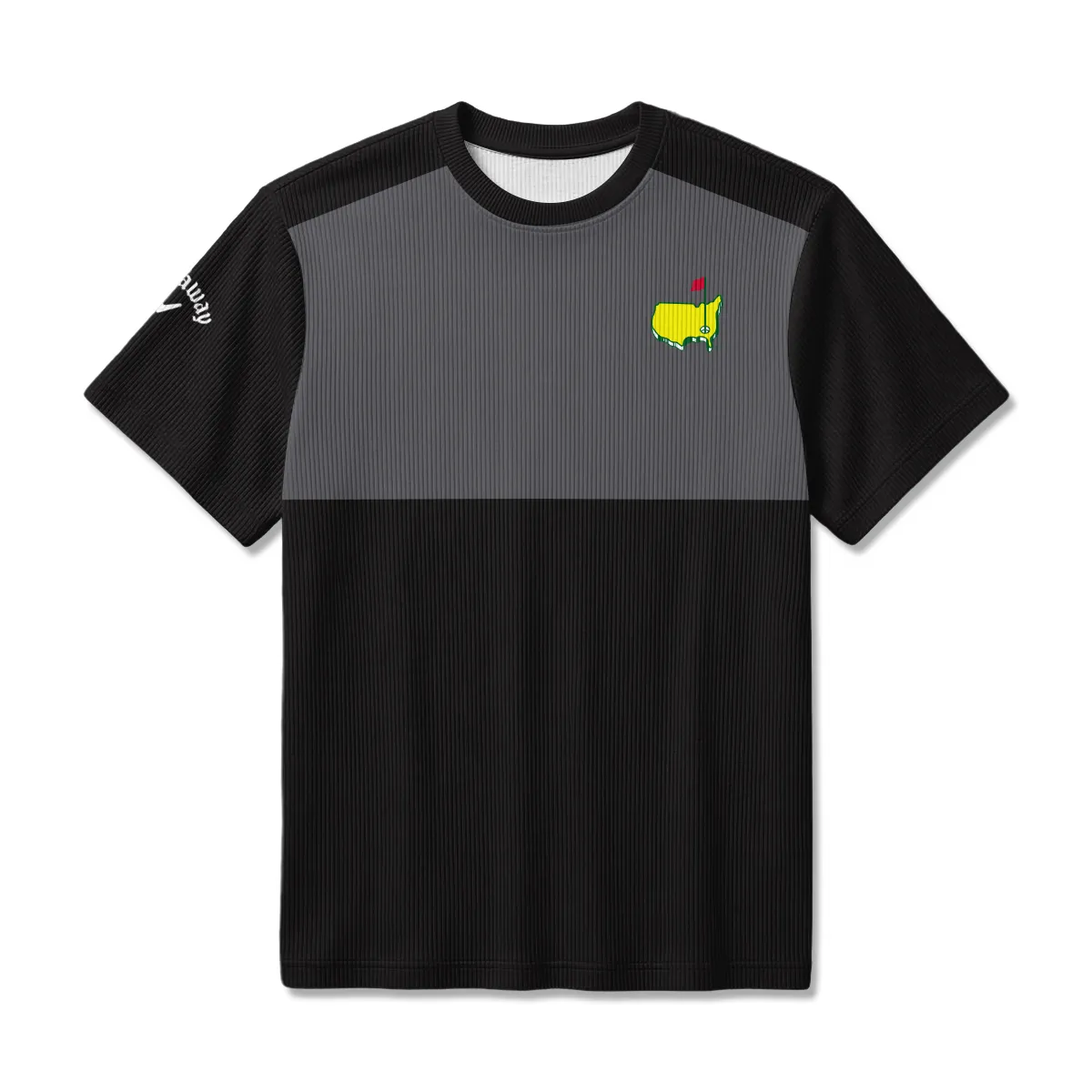Callaway Masters Tournament Unisex Classic Logo Ribbed T-Shirt All Over Prints - Gift for Golf Fans QTMT250326A1CLWBLA-RTS