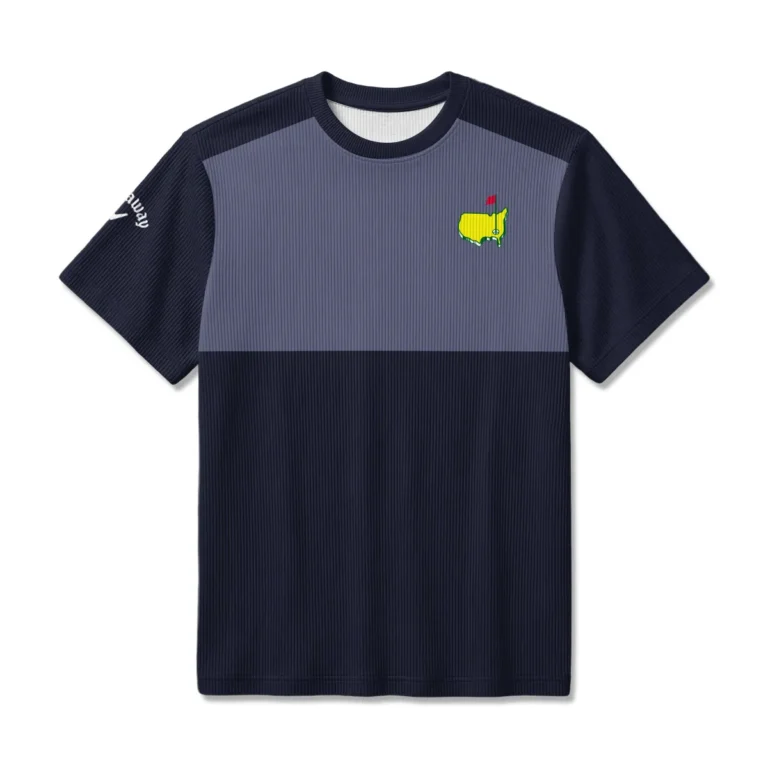 Callaway Masters Tournament Unisex Classic Logo Ribbed T-Shirt All Over Prints - Gift for Golf Fans QTMT250326A1CLWNV-RTS