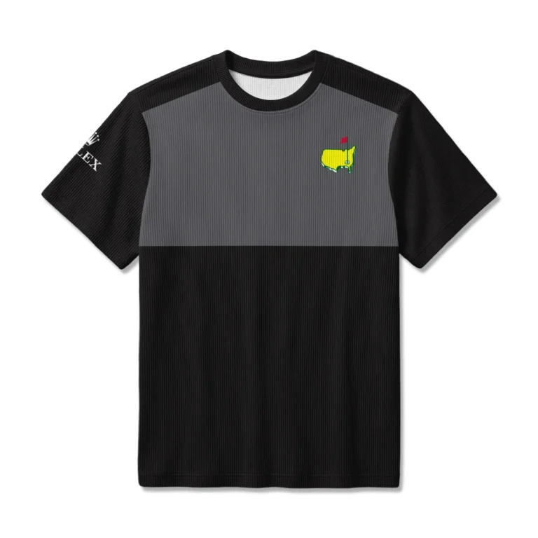 Rolex Masters Tournament Unisex Classic Logo Ribbed T-Shirt All Over Prints - Gift for Golf Fans QTMT250326A1ROXBLA-RTS