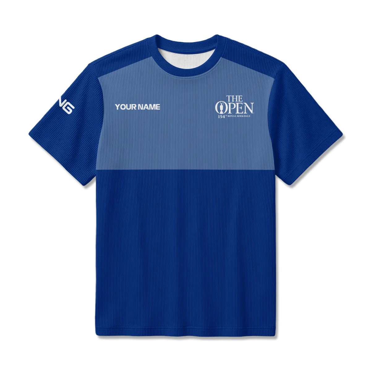 Ping The 154th Open at Royal Birkdale Unisex Classic Logo Ribbed T-Shirt All Over Prints - Gift for Golf Fans QTTOP240326A2BLUPI-RTS - Image 2