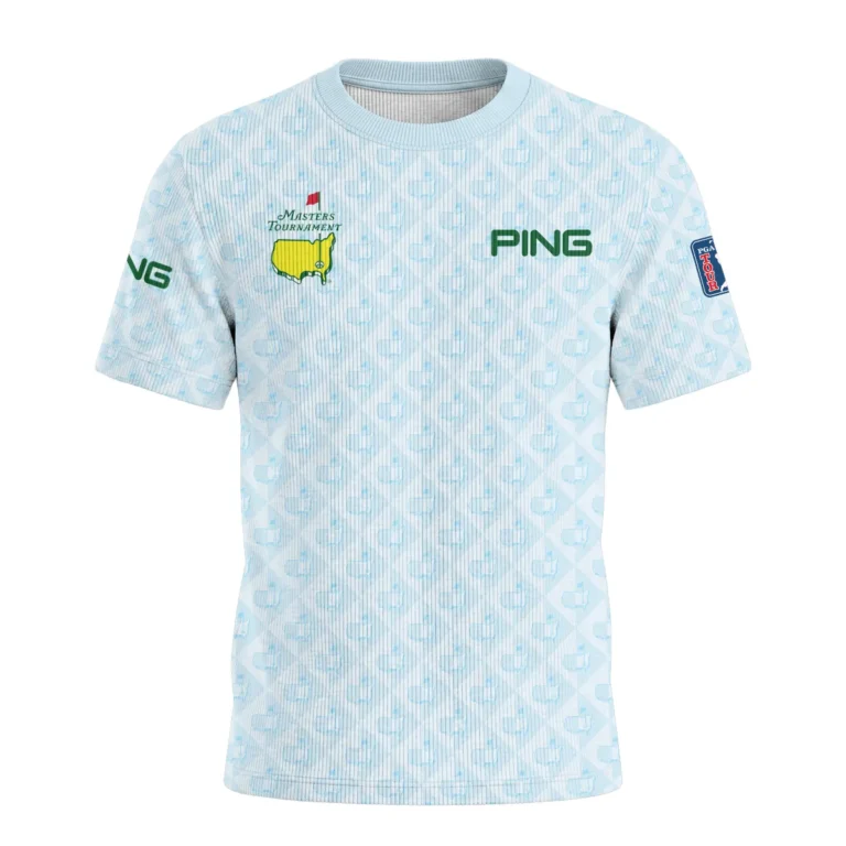 Ping Masters Tournament Unisex Classic Logo Ribbed T-Shirt QTMT070326A2PI-RTS