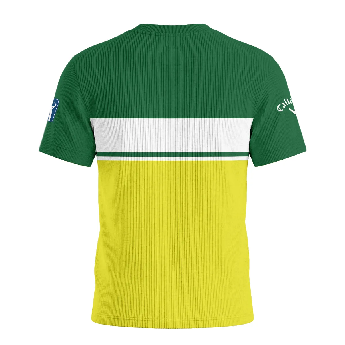 Callaway Masters Tournament Unisex Classic Logo Ribbed T-Shirt QTMT100325A1CLW-RTS - Image 2