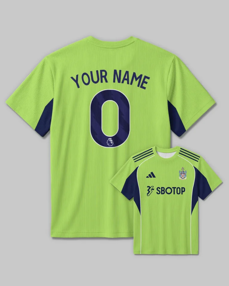 Fulham 25/26 Away Kit Unisex Classic Logo Ribbed T-Shirt All Over Prints - Gift for Fulham Fans QTVA2302FUL02-RTS