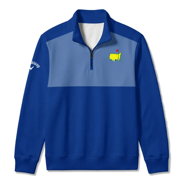 Callaway Masters Tournament Quarter Zip Sweatshirt All Over Prints - Gift for Golf Fans QTMT250326A1CLWBLU-QTZ
