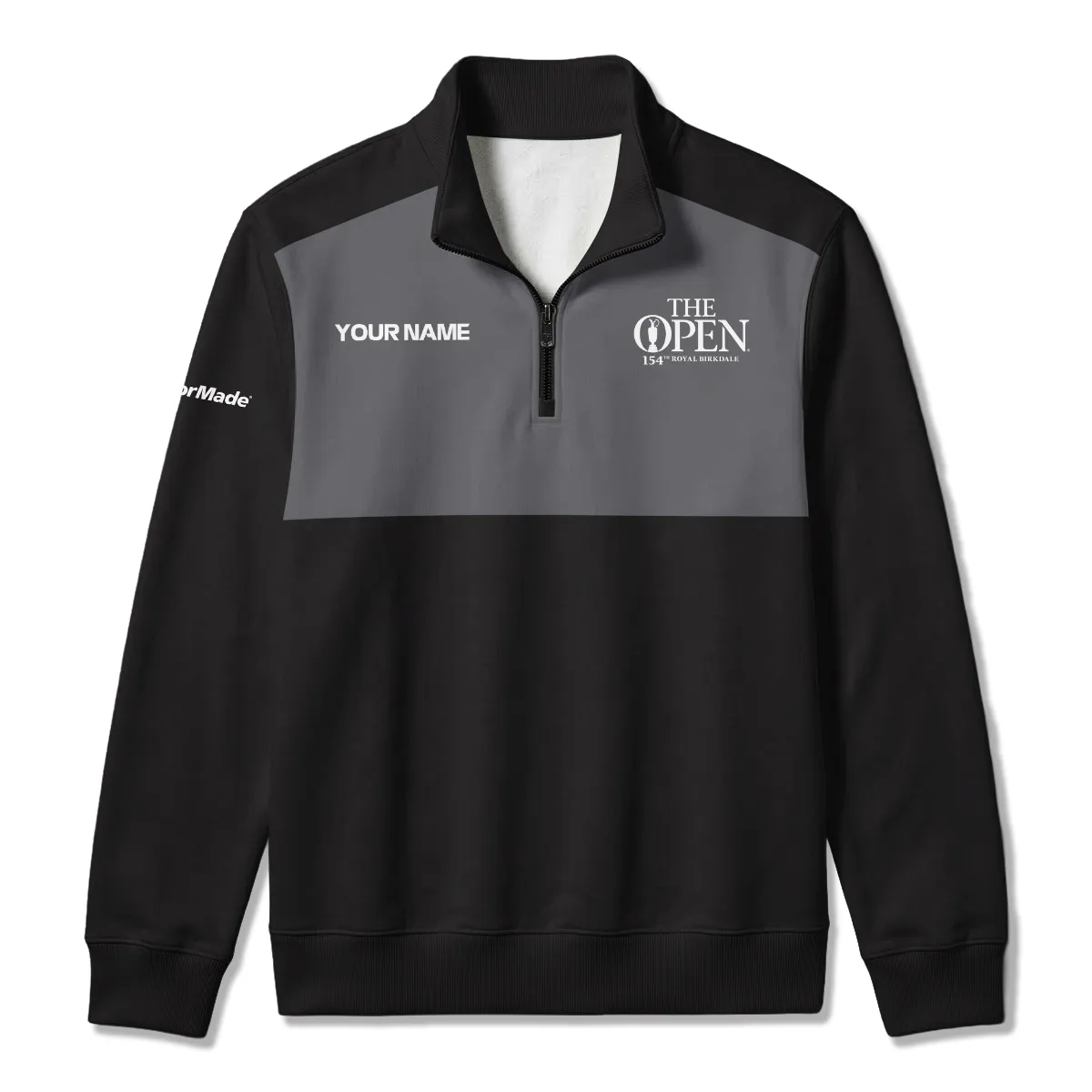 TaylorMade The 154th Open at Royal Birkdale Quarter Zip Sweatshirt All Over Prints - Gift for Golf Fans QTTOP240326A2BLATM-QTZ - Image 2