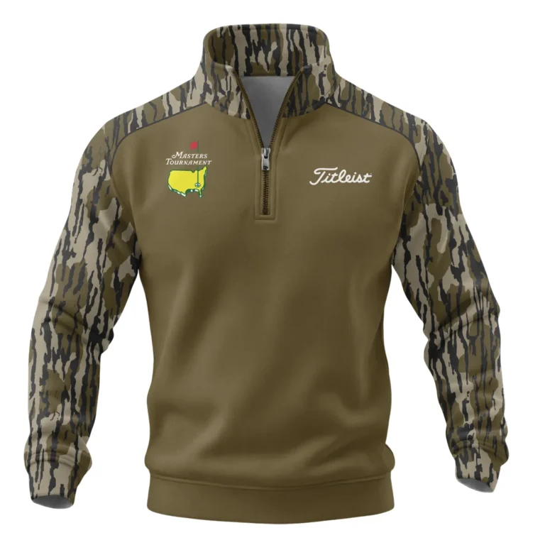 Masters Tournament Titleist Casual Quarter Zip Sweatshirt Long Sleeve QTMT030325A1TL