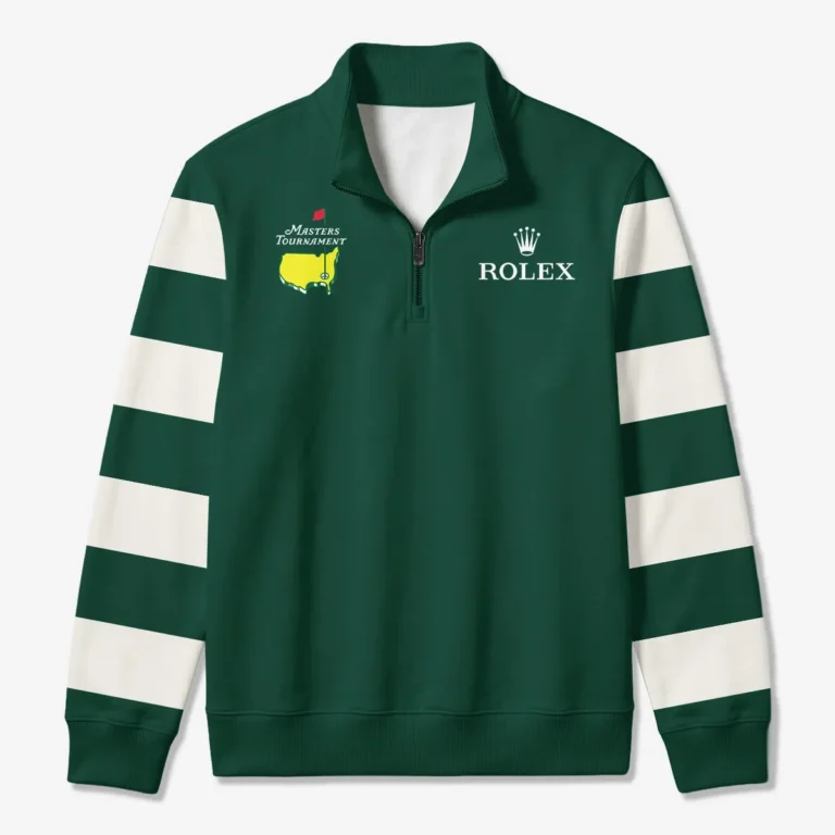 Rolex Masters Tournament Casual Quarter Zip Sweatshirt Long Sleeve QTMT120326A1ROX-QTZ