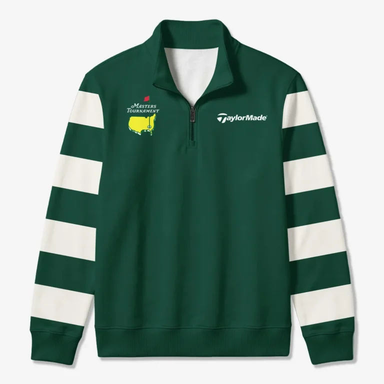 TaylorMade Masters Tournament Casual Quarter Zip Sweatshirt Long Sleeve QTMT120326A1TM-QTZ