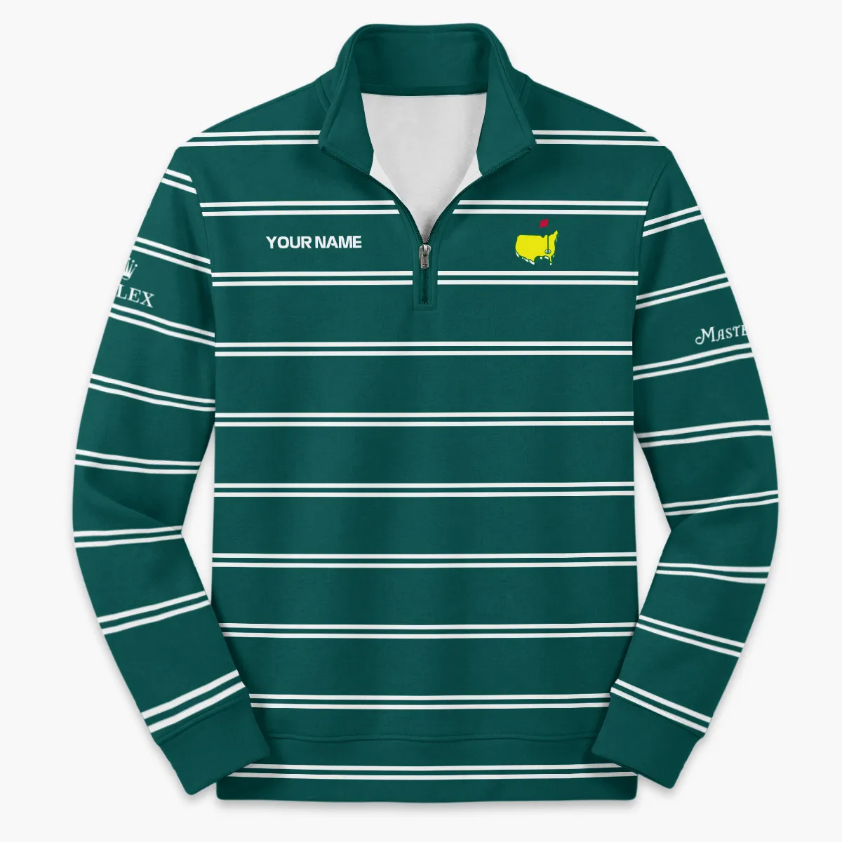 Rolex Masters Tournament Quarter Zip Sweatshirt All Over Prints QTMT030225A2ROX-QTZ