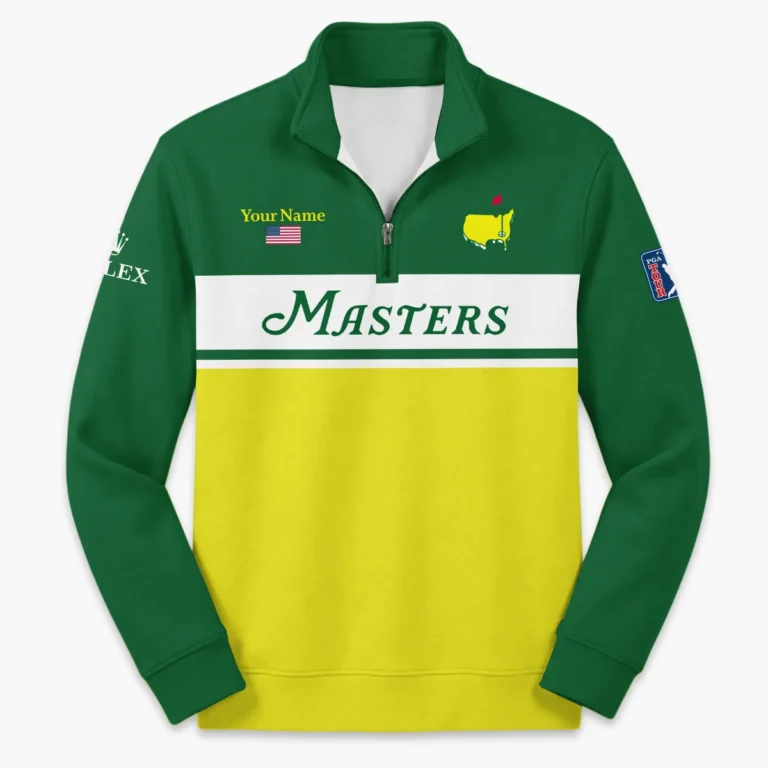 Rolex Masters Tournament Quarter Zip Sweatshirt All Over Prints QTMT100325A1ROX-QTZ