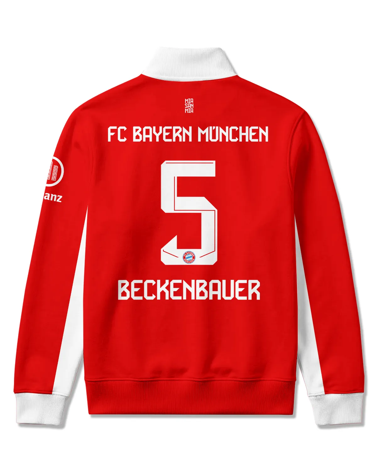 FC Bayern München Home Jersey 25/26 Quarter Zip Sweatshirt All Over Prints - Gift for FC Bayern München Fans QTFCB310326A1-QTZ - Image 3