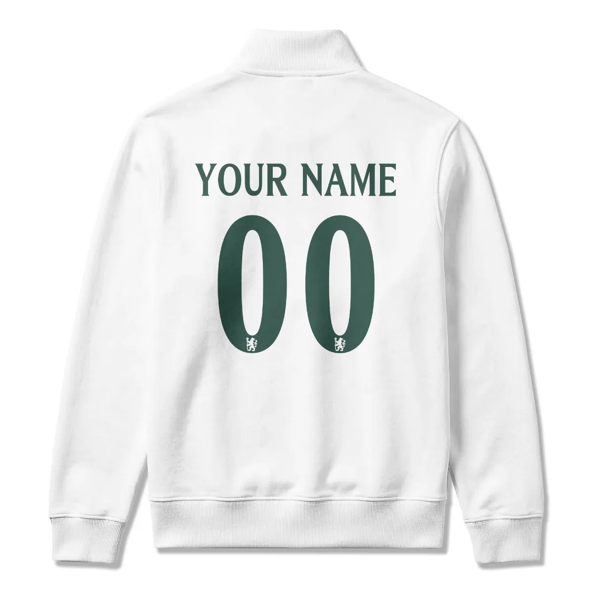 Chelsea 25/26 Away Kit Quarter Zip Sweatshirt All Over Prints - Gift for Chelsea Fans QTVA1903CHE01-QTZ - Image 3