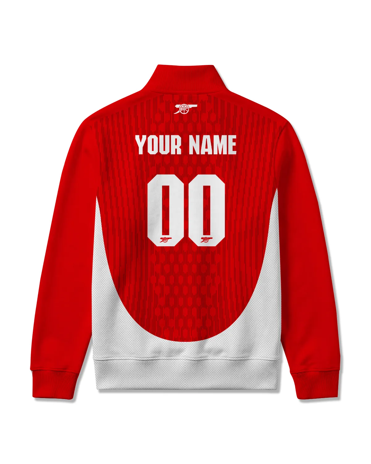 Arsenal Concept Kits Quarter Zip Sweatshirt All Over Prints - Gift for Arsenal Fans QTVA3003ARS01-QTZ - Image 3