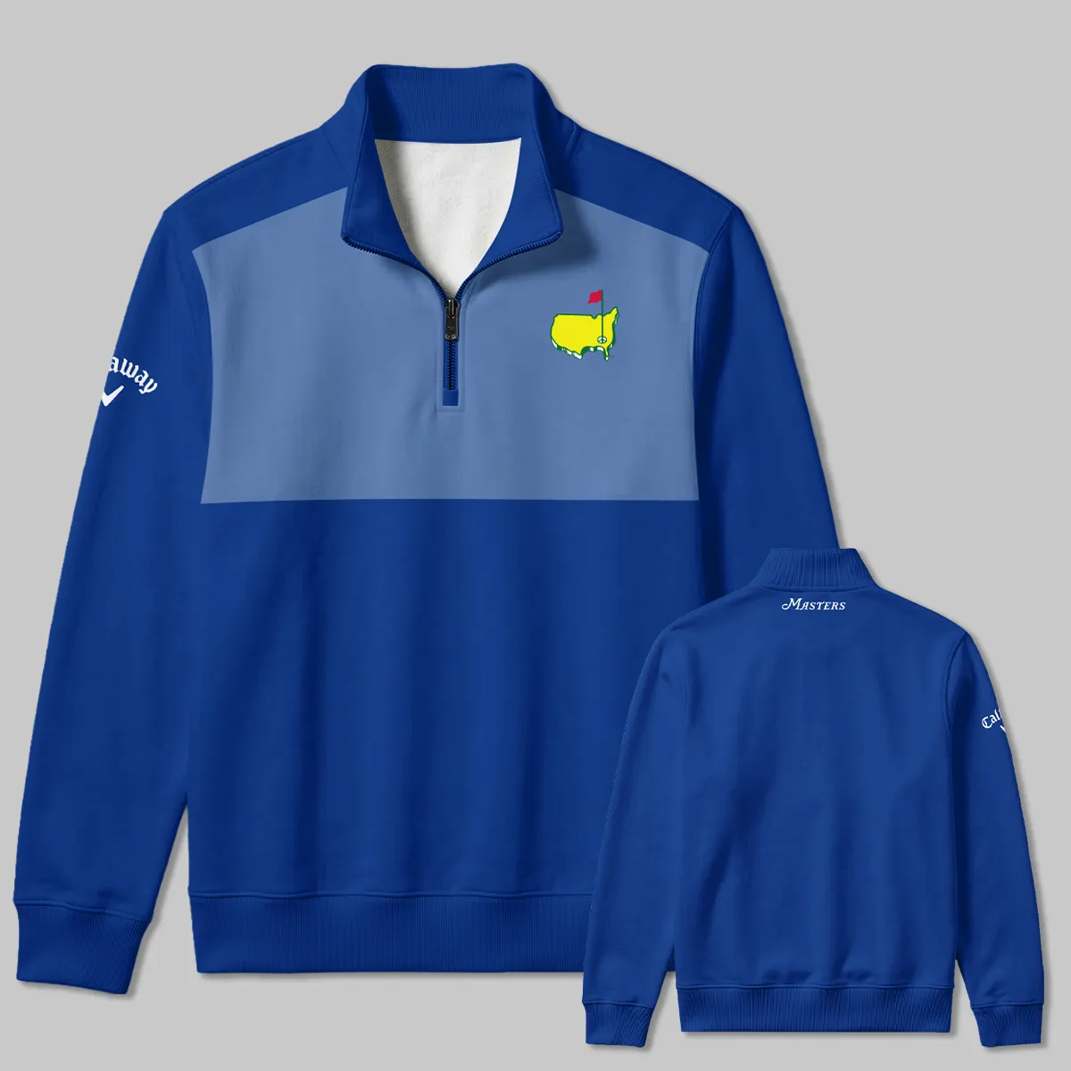 Callaway Masters Tournament Quarter Zip Sweatshirt All Over Prints - Gift for Golf Fans QTMT250326A1CLWBLU-QTZ - Image 3