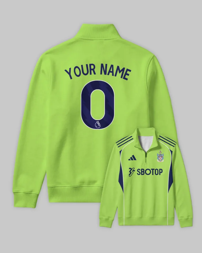 Fulham 25/26 Away Kit Quarter Zip Sweatshirt All Over Prints - Gift for Fulham Fans QTVA2302FUL02-QTZ