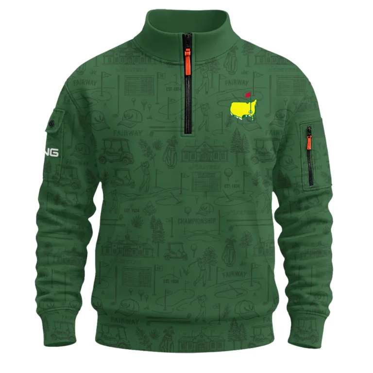 Ping Masters Tournament Sweatshirt Zipper All Over Prints QTMT160326A1PI-SHZ