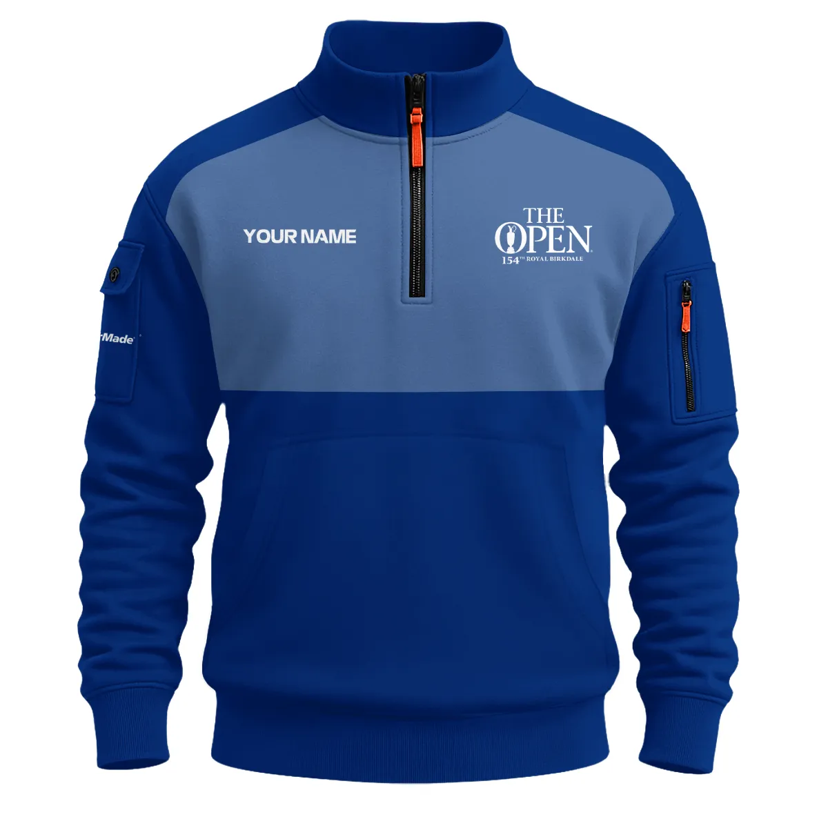TaylorMade The 154th Open at Royal Birkdale Sweatshirt Zipper All Over Prints - Gift for Golf Fans QTTOP240326A2BLUTM-SHZ - Image 2