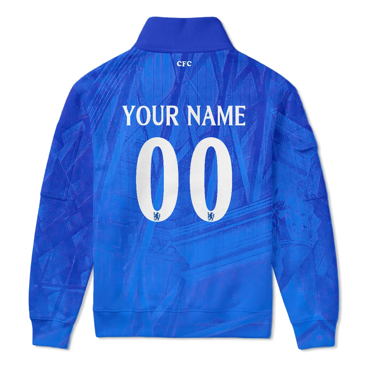 Chelsea 25/26 Home Kit Sweatshirt Zipper All Over Prints - Gift for Chelsea Fans QTVA1903CHE02-SHZ - Image 3