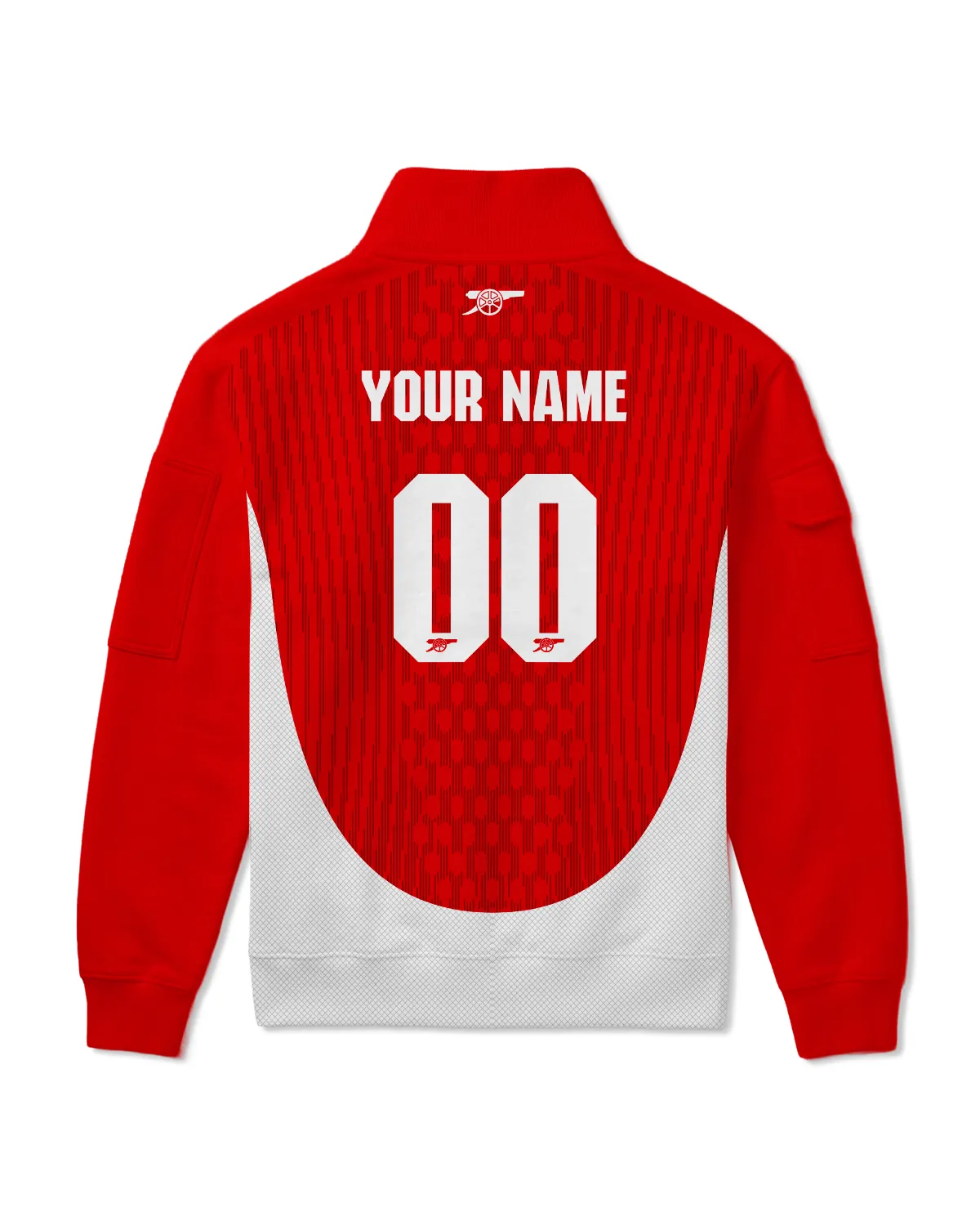 Arsenal Concept Kits Sweatshirt Zipper All Over Prints - Gift for Arsenal Fans QTVA3003ARS01-SHZ - Image 3