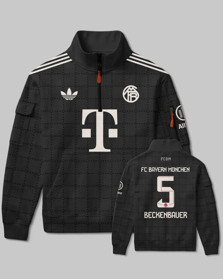 FC Bayern München Third Jersey 25/26 Sweatshirt Zipper All Over Prints - Gift for FC Bayern München Fans QTFCB310326A3-SHZ