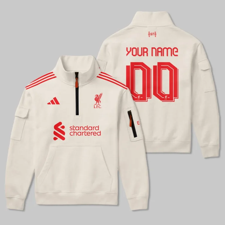 Liverpool 25/26 Away Kit Sweatshirt Zipper All Over Prints - Gift for Liverpool Fans QTLIV190326A2-SHZ