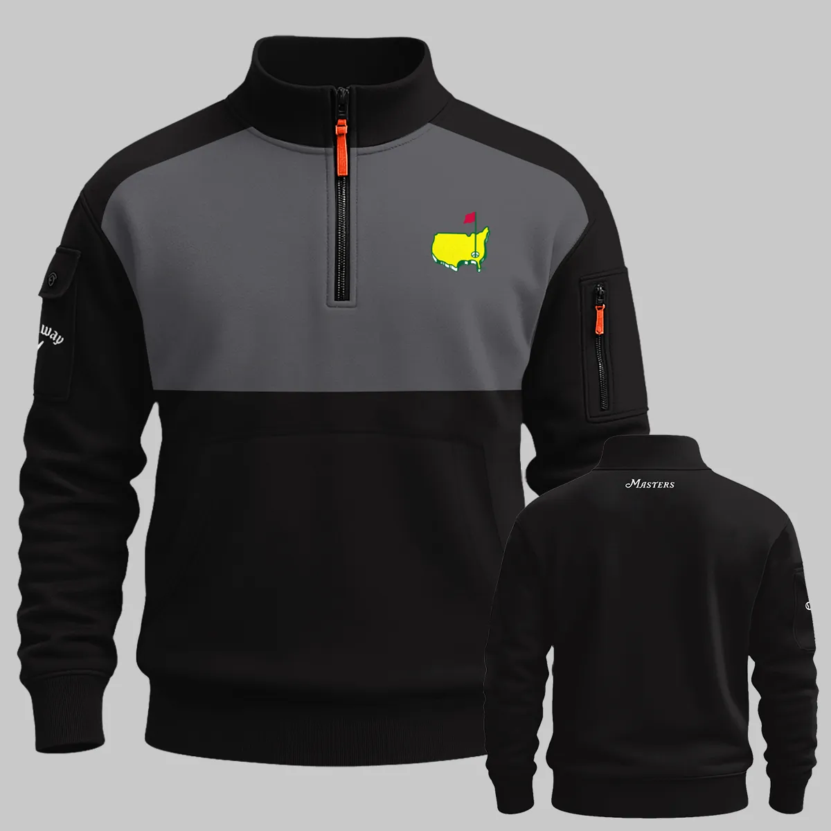 Callaway Masters Tournament Sweatshirt Zipper All Over Prints - Gift for Golf Fans QTMT250326A1CLWBLA-SHZ - Image 3