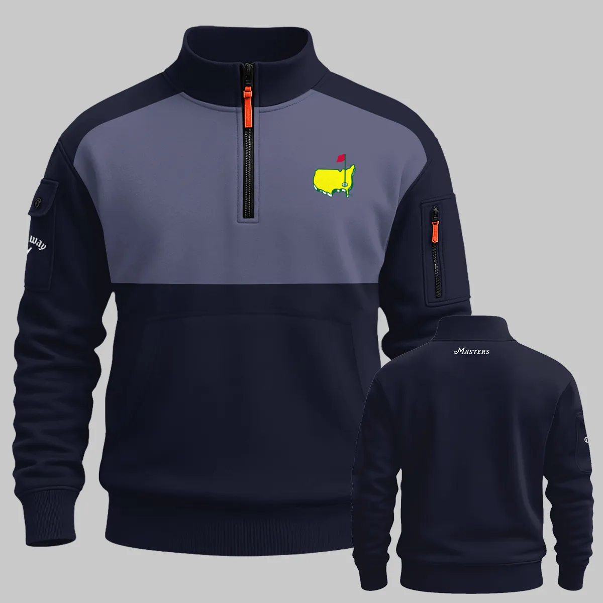 Callaway Masters Tournament Sweatshirt Zipper All Over Prints - Gift for Golf Fans QTMT250326A1CLWNV-SHZ - Image 3