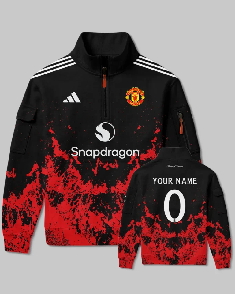Manchester United Concept Kits Sweatshirt Zipper All Over Prints - Gift for Manchester United Fans QTMUN300326A2-SHZ