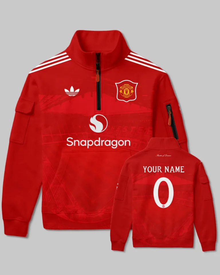 Manchester United Concept Kits Sweatshirt Zipper All Over Prints - Gift for Manchester United Fans QTMUN300326A4-SHZ