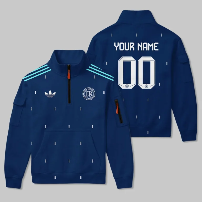 Germany 25/26 Away Kit Sweatshirt Zipper All Over Prints - Gift for Germany Fans QTVA2003GER3-SHZ