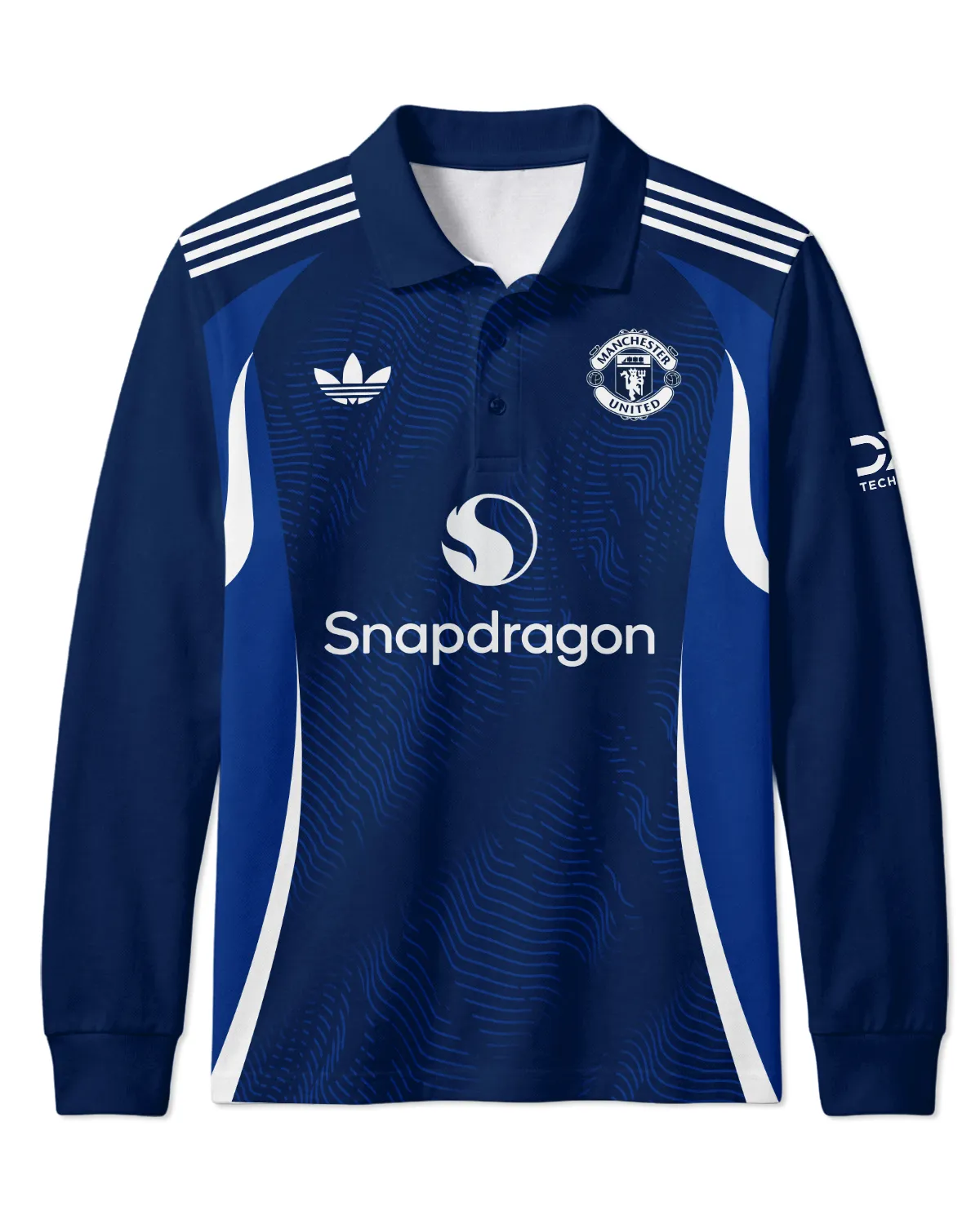 Manchester United Concept Kits Long Polo All Over Prints - Gift for Manchester United Fans QTMUN300326A3-LPL - Image 2