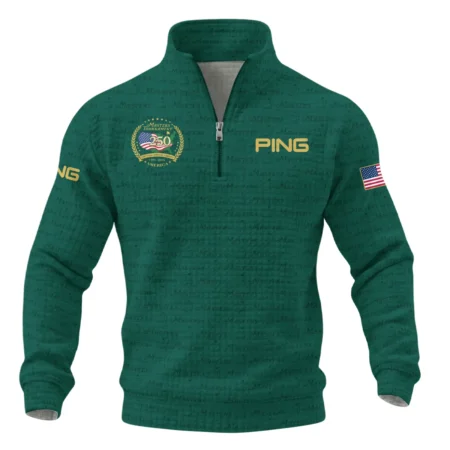 Ping Masters Tournament America 250 Anniversary Quarter Zip Quilted Waffle QTMT040325A1PI-QZW