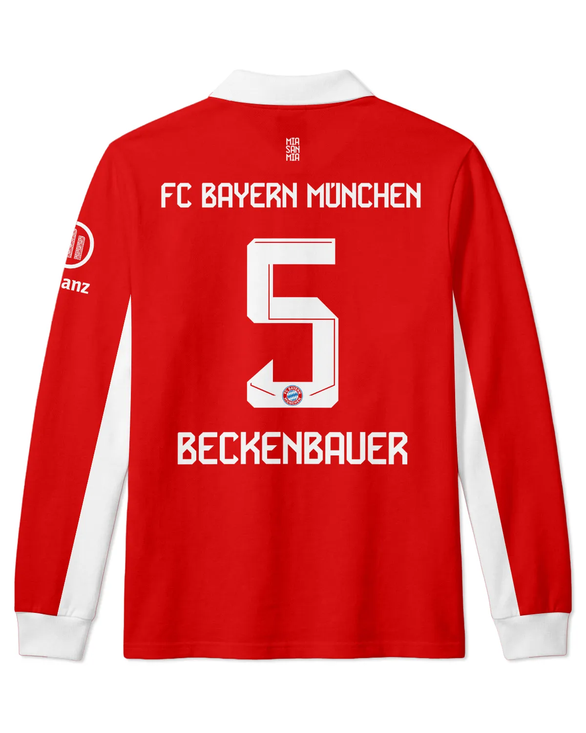 FC Bayern München Home Jersey 25/26 Long Polo All Over Prints - Gift for FC Bayern München Fans QTFCB310326A1-LPL - Image 3