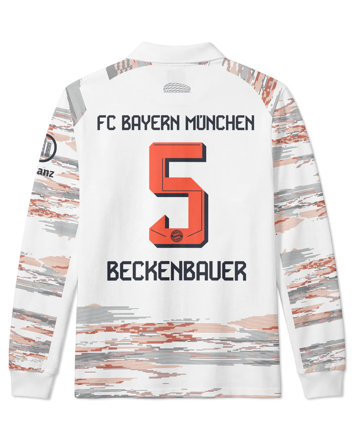 FC Bayern München Away Jersey 25/26 Long Polo All Over Prints - Gift for FC Bayern München Fans QTFCB310326A2-LPL - Image 3