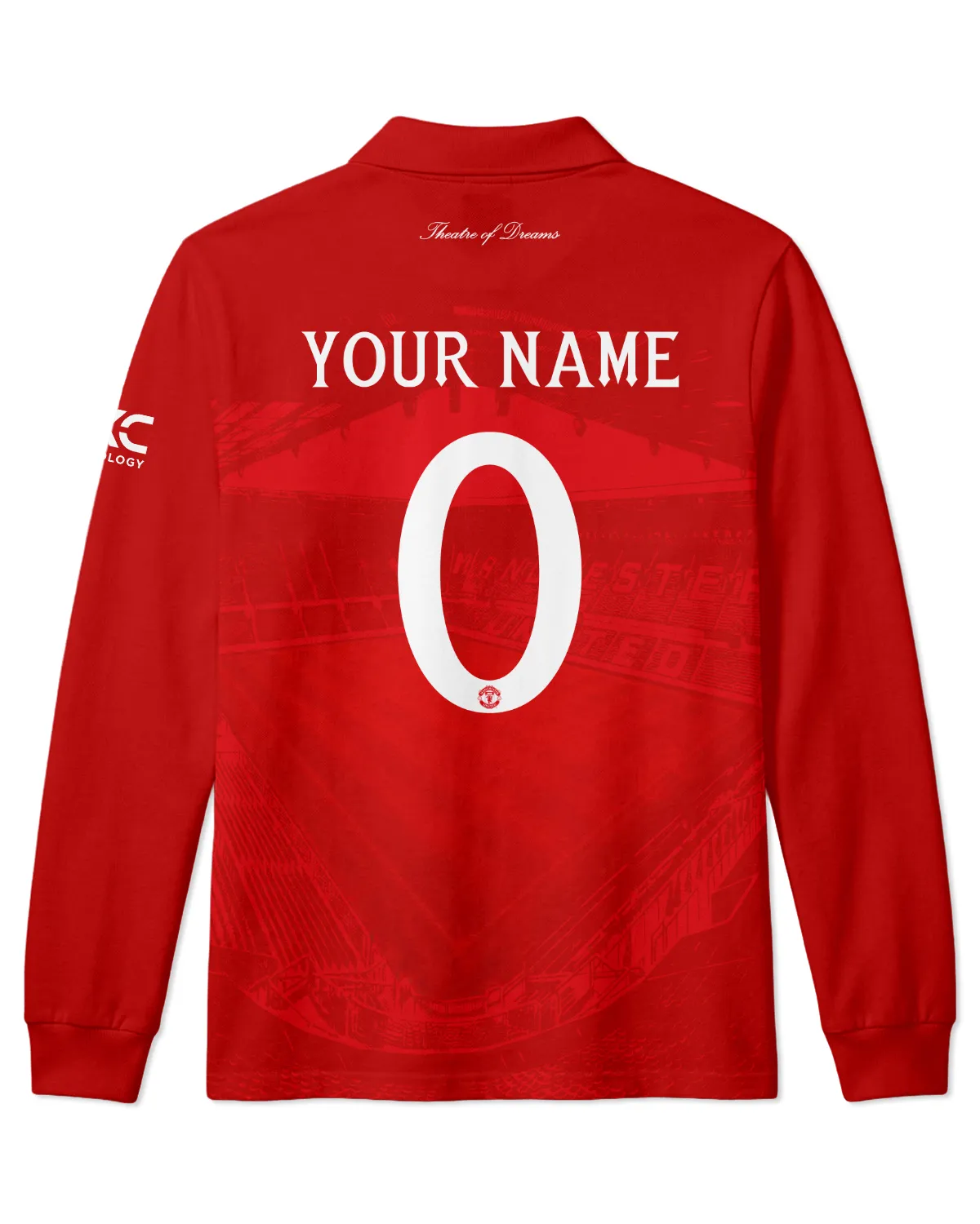Manchester United Concept Kits Long Polo All Over Prints - Gift for Manchester United Fans QTMUN300326A4-LPL - Image 3