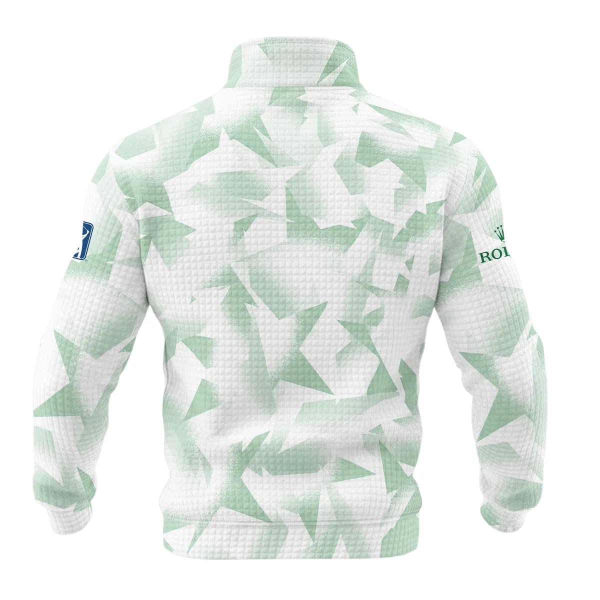 Rolex Masters Tournament Quarter Zip Quilted Waffle All Over Prints QTMT030225A3ROX-QZW - Image 2