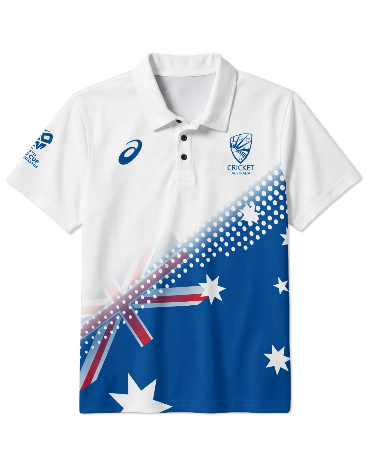 Cricket Australia 2026 Women's T20 World Cup Polo Shirt All Over Prints - Gift for Australia Fans QTCK010426A3-PL - Image 2