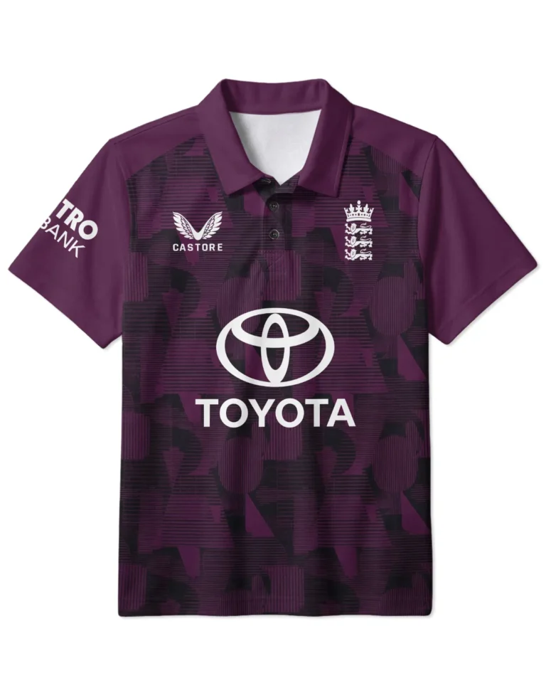 Cricket England 2026 Women's T20 World Cup Polo Shirt All Over Prints - Gift for England Fans QTCK020426ENGA5-PL
