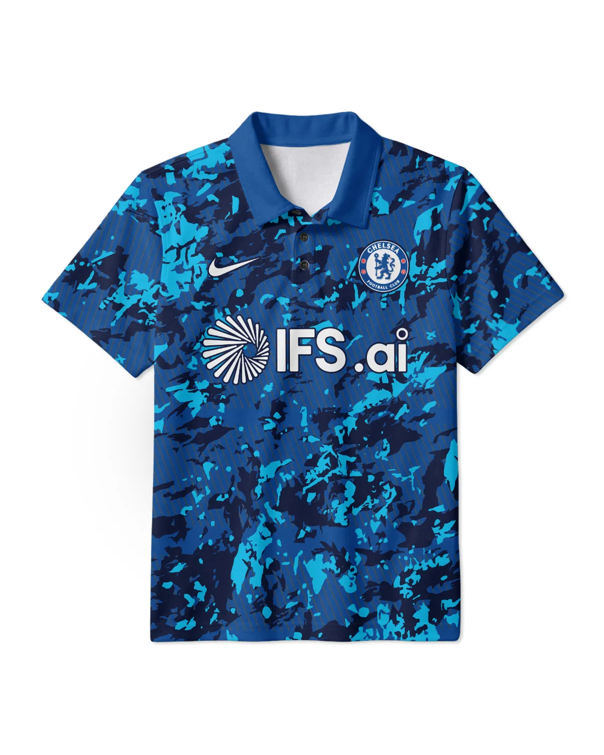 Chelsea Concept Kits Polo Shirt All Over Prints - Gift for Chelsea Fans QTVA0104CHE02-PL - Image 2