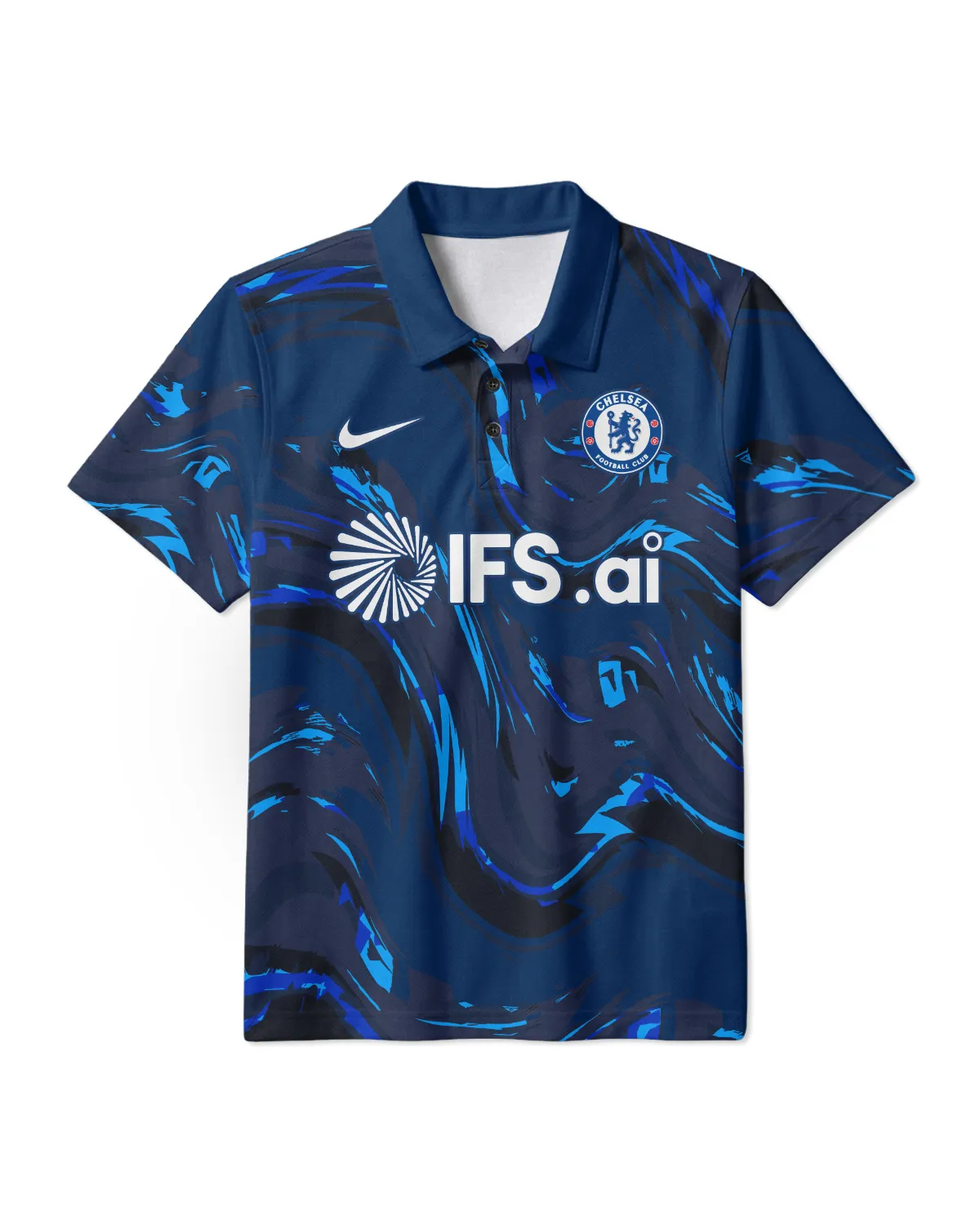 Chelsea Concept Kits Polo Shirt All Over Prints - Gift for Chelsea Fans QTVA0104CHE06-PL - Image 2