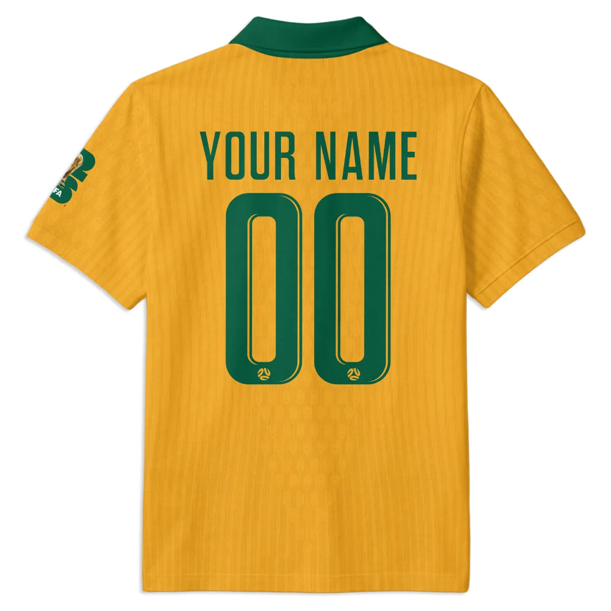 Australia Match Home 2026/27Jersey Polo Shirt All Over Prints - Gift for Australia Fans QTAU030426A1-PL - Image 3