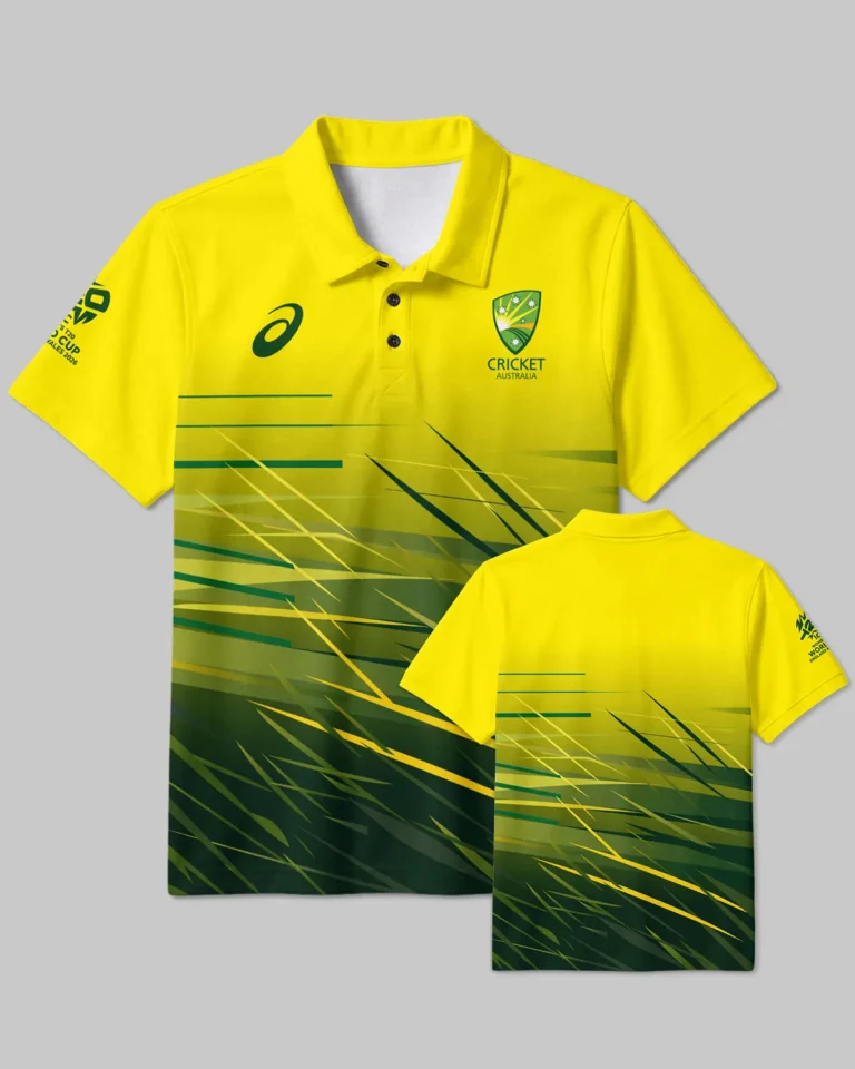 Cricket Australia 2026 Women's T20 World Cup Polo Shirt All Over Prints - Gift for Australia Fans QTCK010426A2-PL