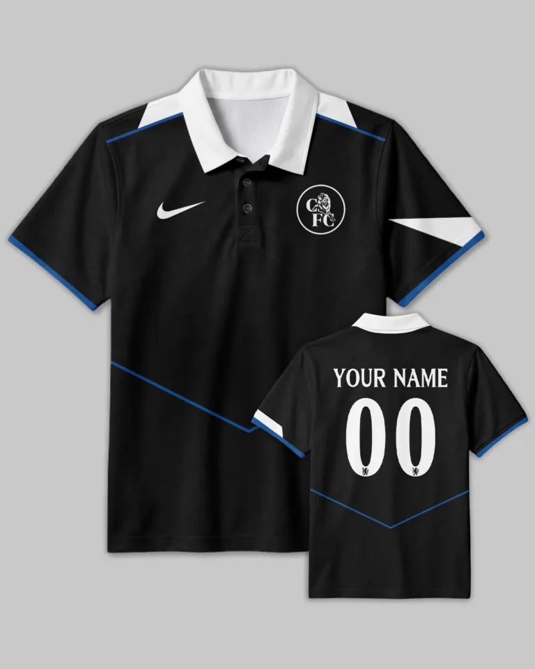 Chelsea Third Kit Polo Shirt All Over Prints - Gift for Chelsea Fans QTVA0104CHE01-PL