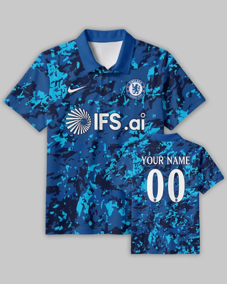 Chelsea Concept Kits Polo Shirt All Over Prints - Gift for Chelsea Fans QTVA0104CHE02-PL