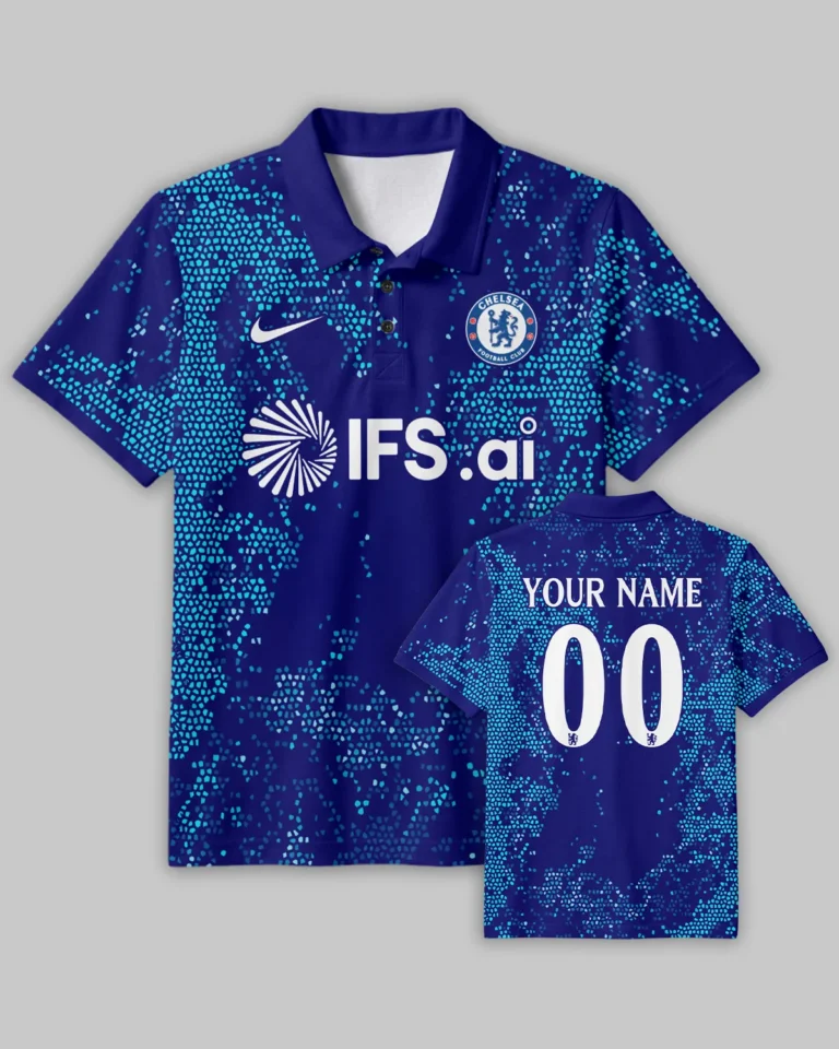 Chelsea Concept Kits Polo Shirt All Over Prints - Gift for Chelsea Fans QTVA0104CHE03-PL