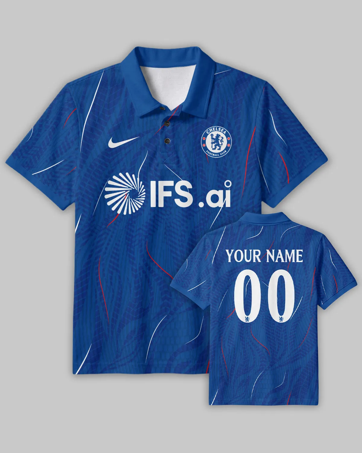 Chelsea Concept Kits Polo Shirt All Over Prints - Gift for Chelsea Fans QTVA0104CHE04-PL