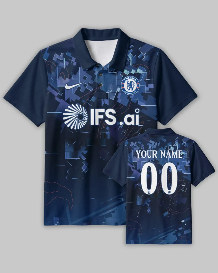 Chelsea Concept Kits Polo Shirt All Over Prints - Gift for Chelsea Fans QTVA0104CHE05-PL