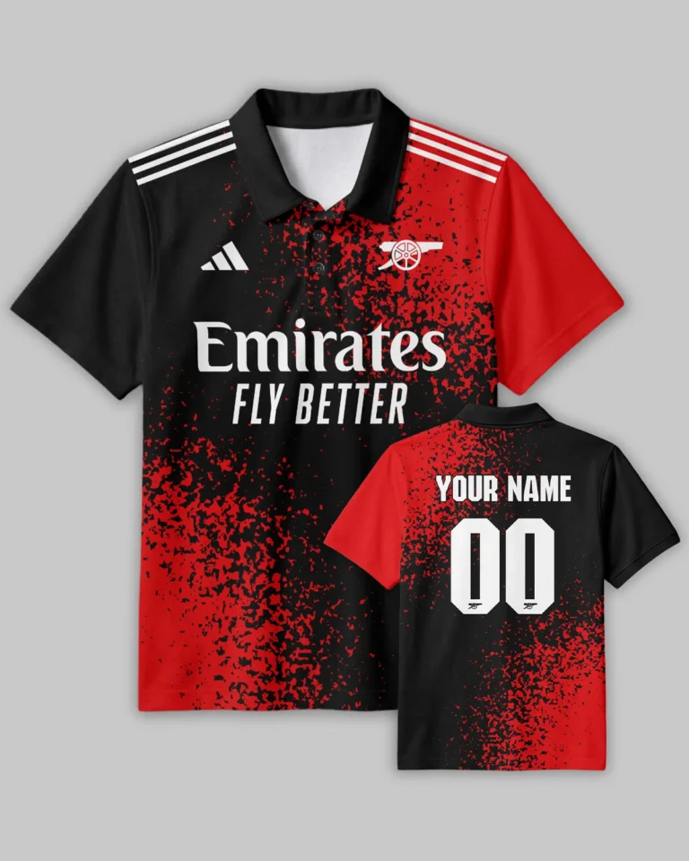 Arsenal Concept Kits Polo Shirt All Over Prints - Gift for Arsenal Fans QTVA3003ARS08-PL