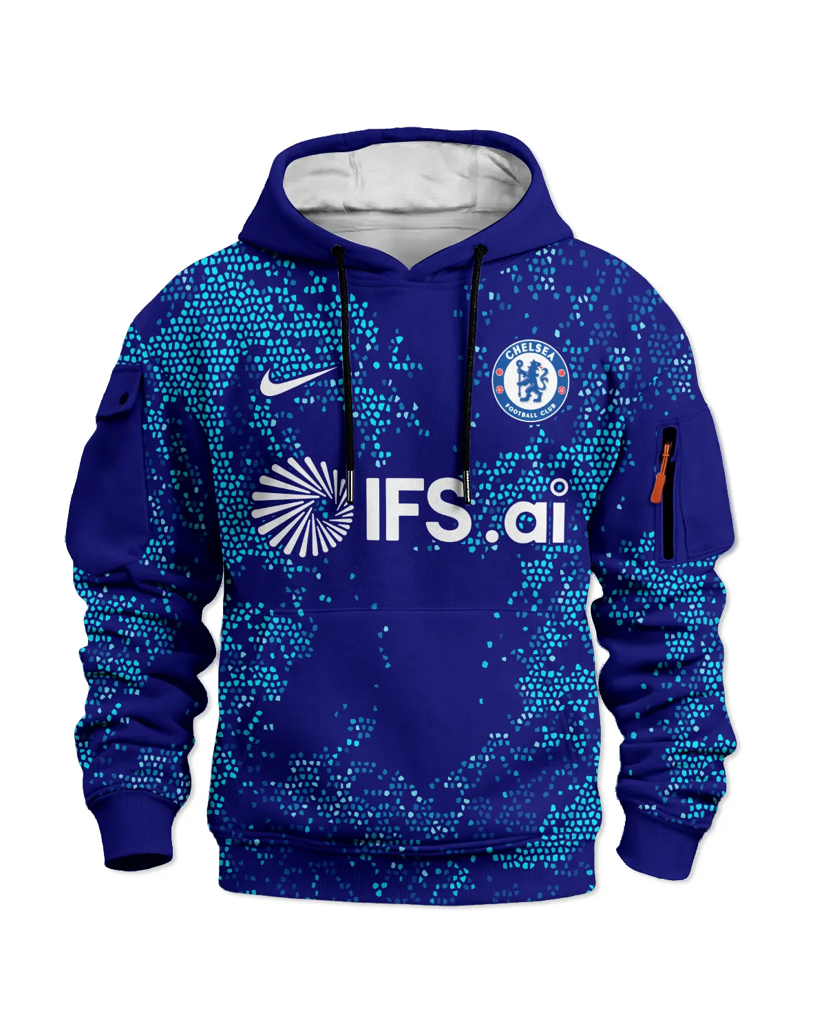 Chelsea Concept Kits Cargo Hoodie All Over Prints - Gift for Chelsea Fans QTVA0104CHE03-LGE - Image 2