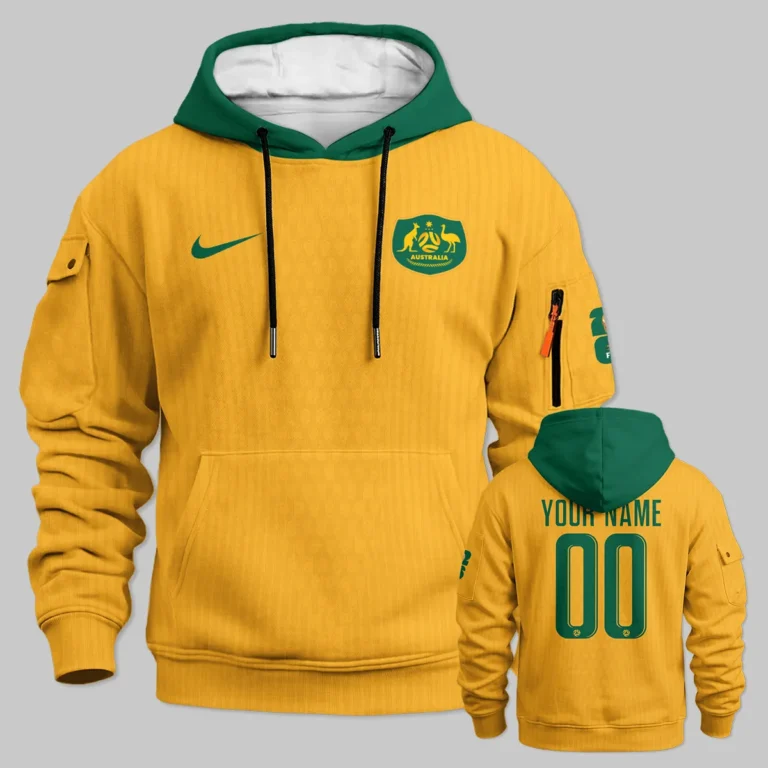 Australia Match Home 2026/27Jersey Cargo Hoodie All Over Prints - Gift for Australia Fans QTAU030426A1-LGE